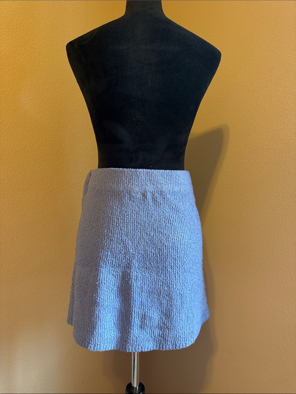Light Blue A-Line Skirt - Classic Casual